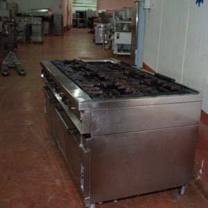 COCINA INDUSTRIAL MARCA REPAGAS MODELO 8 FOGONES REF 1166 - Imagen 4