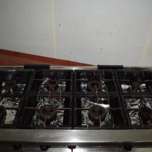 COCINA INDUSTRIAL MARCA REPAGAS MODELO 8 FOGONES REF 1166 - Imagen 5