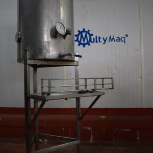 DEPOSITO EN ACERO INOXIDABLE CON CAPACIDAD DE 240L REF 1476 - Imagen 5