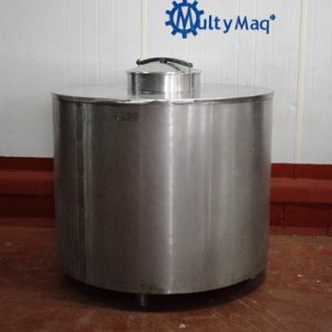 DEPOSITO DE ACERO INOX, CAP: 1100L ; REF: 1907 - Imagen 3