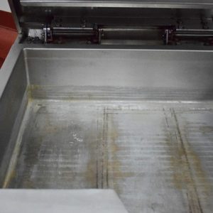 SARTEN ABATIBLE REPAGAS. MAQUINARIA ALIMENTACIÓN. SARTÉN DE OCASIÓN DE SEGUNDA MANO. CONSTRUIDA EN ACERO INOXIDABLE. REGULADOR