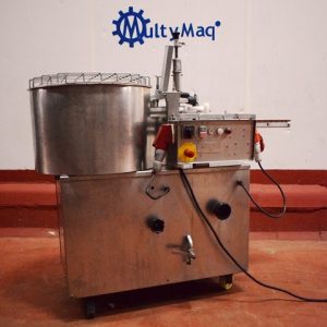 FORMADORA AUTOMATICA DE HAMBURGUESAS MARCA KOPPENS. CONSTRUIDA EN ACERO INOX. TOTALMENTE AUTONOMA. SIN PAPEL