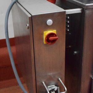 FORMADORA AUTOMÁTICA MARCA KOPPENS. CONSTRUIDA EN ACERO INOXIDABLE. CON PANTALLA TÁCTIL. DOS MOLDES , REDONDO Y OVALADO.