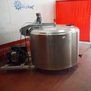 ENFRIADOR DE LIQUIDOS 730 LITROS. CONSTRUIDO EN ACERO INOXIDABLE. MAQUINARIA DE OCASION PARA LA INDUSTRIA ALIMENTARIA. MULTYMAQ MAQUINARIA S.L