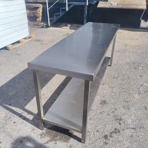 MESA ACERO INOX 2000X600X850 REF: 2710